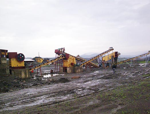 山东日产1000吨石料生产线使用现场
