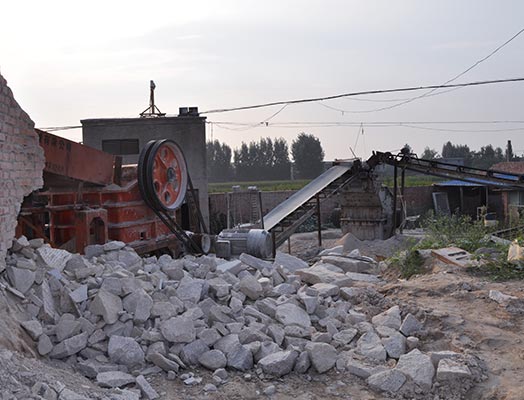 北京日产800方花岗岩碎石生产线-郑州中意矿山机械有限公司