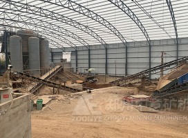 青石加工成建筑骨料使用的什么破碎机生产线？