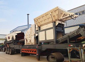 用什么样机器处理建筑垃圾 移动破碎筛分一体机严阵以待