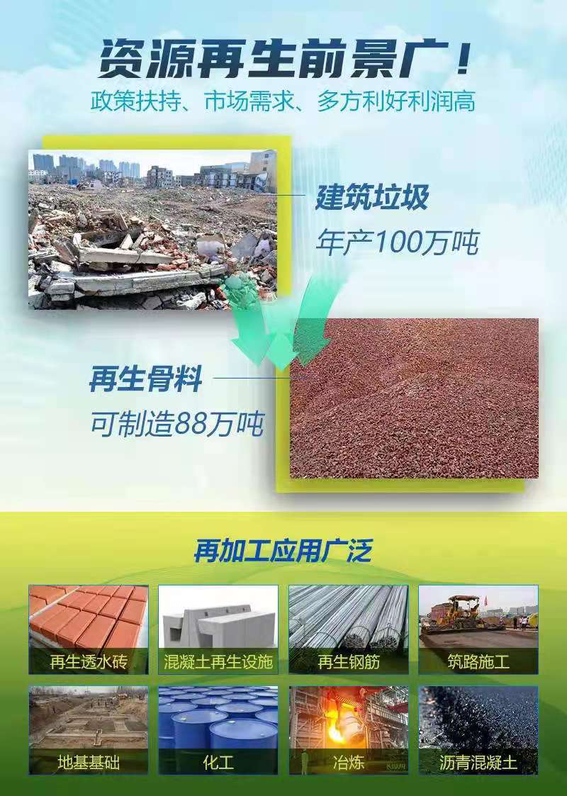 建筑垃圾破碎应用