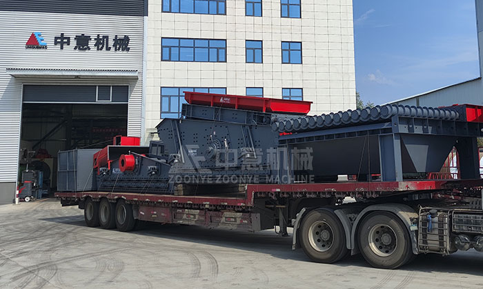 【发货现场直击】 中意模块化装修垃圾资源化生产线设备启程浙江