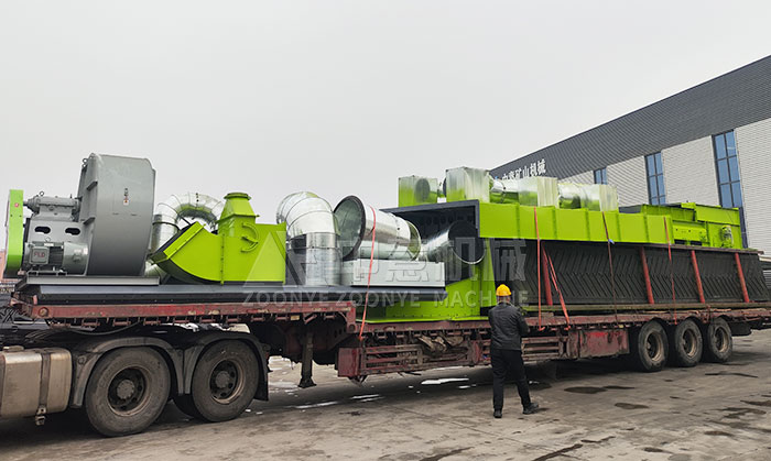 中意机械高密度分选机顺利装车发货