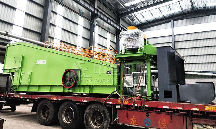 春日启运！高效固废分选设备批量发往客户现场