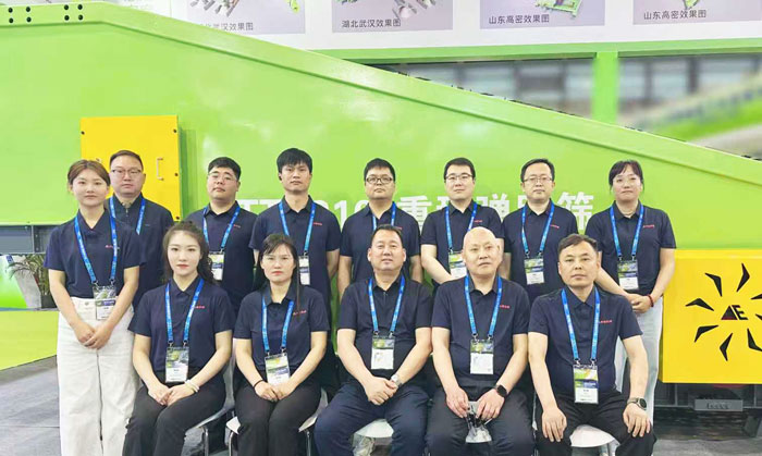 中意智造,智领固废|上海环博会中意机械展位人气高涨,实力圈粉