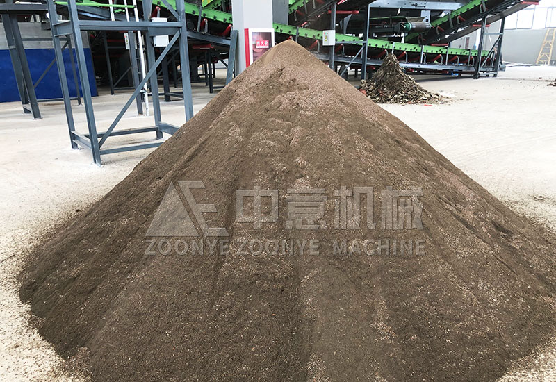 分选出来的细沙 分选出来的细沙