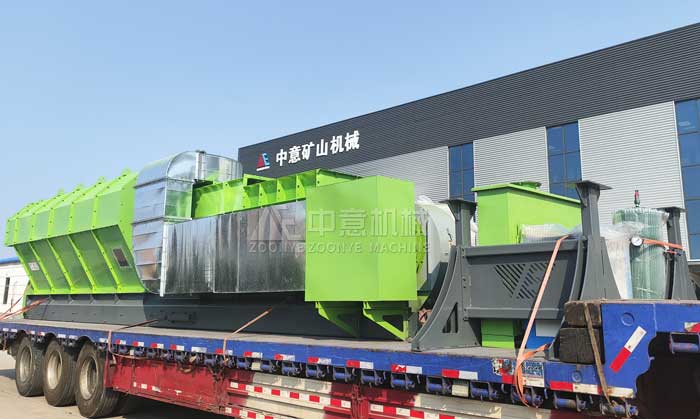 中意机械发货忙 弹跳筛、风选机等成套分选设备装车启程,助力客户项目落地